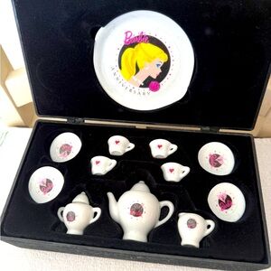 1994 Vintage BARBIE 35th Anniversary Miniature Tea Set 💕